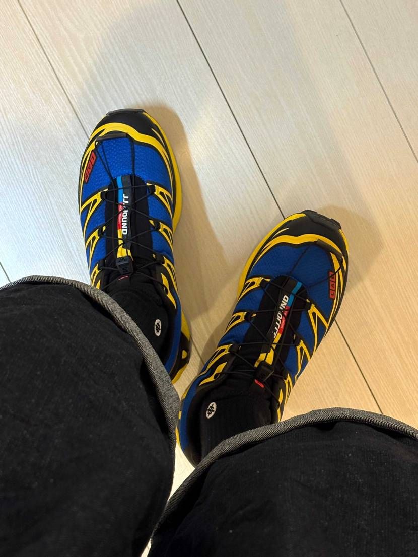 初SALOMONはjjjjoundになりました🟦🟡🐦⬛🟥✨
