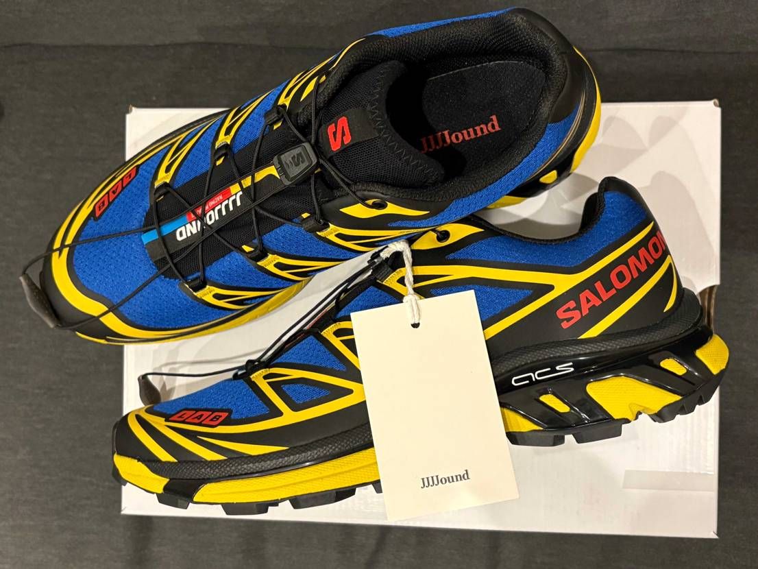 初SALOMONはjjjjoundになりました🟦🟡🐦⬛🟥✨