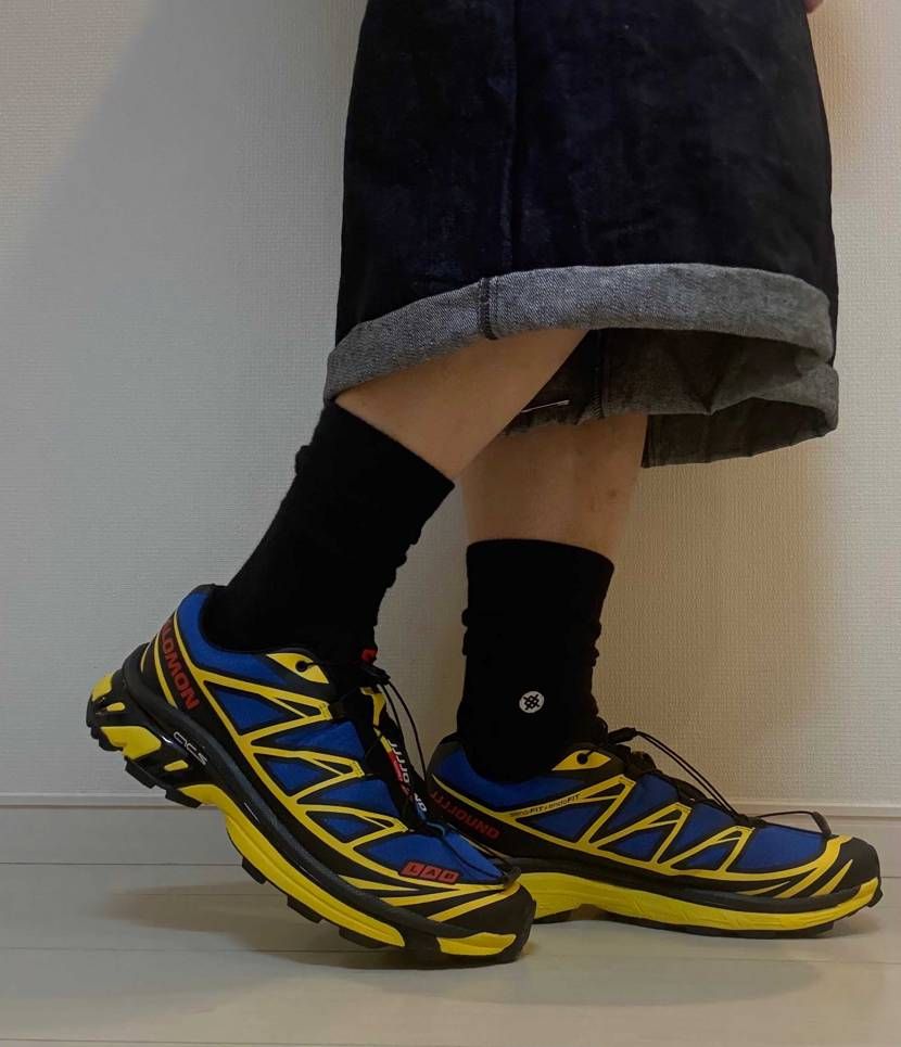 初SALOMONはjjjjoundになりました🟦🟡🐦⬛🟥✨