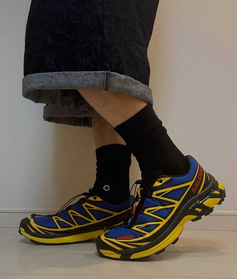 初SALOMONはjjjjoundになりました🟦🟡🐦⬛🟥✨