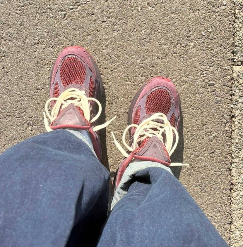 晴れの日に履きおろしました！
時間なくて急いで写真だけ撮っ