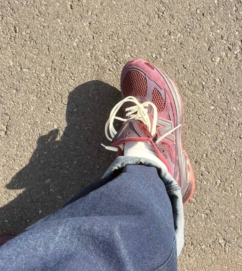 晴れの日に履きおろしました！
時間なくて急いで写真だけ撮っ