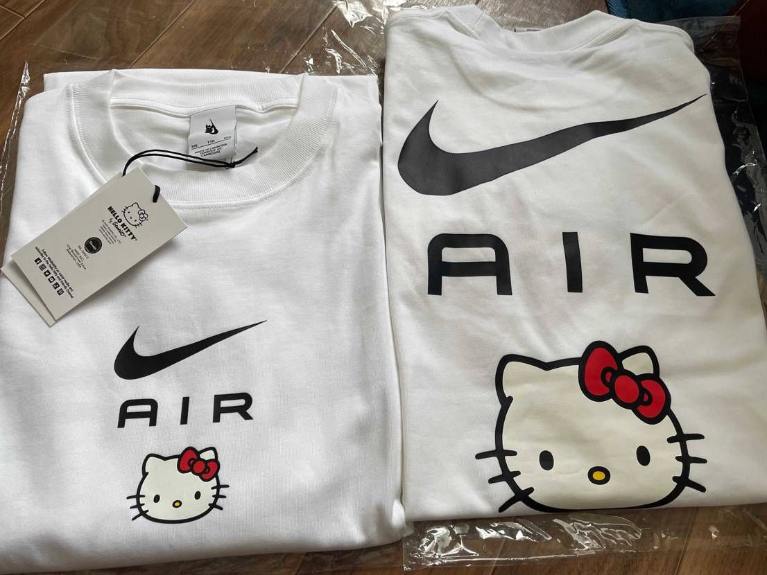 ナイキから届きました！
実に可愛い❤️サンリオxナイキ❤️
だがキティも好き
