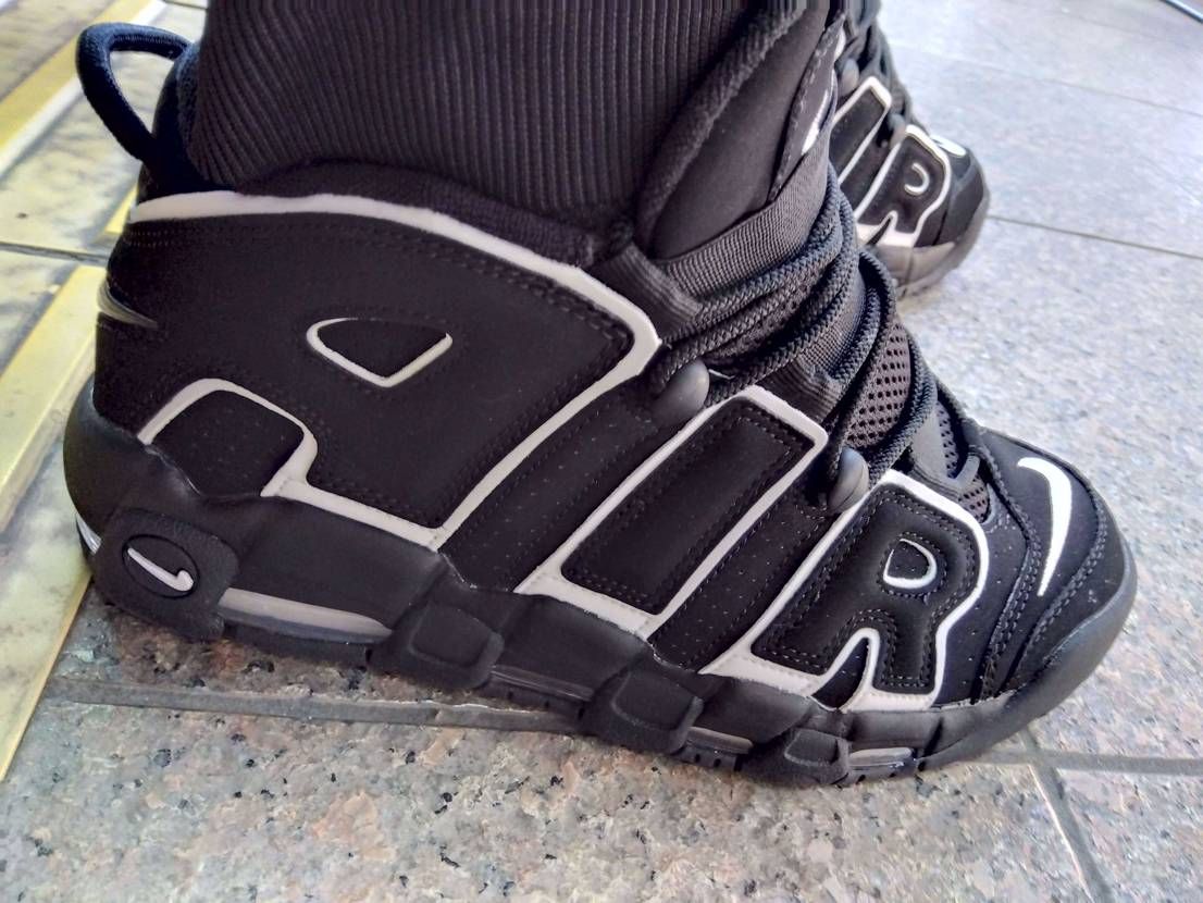 Nike Air More Uptempo OG "Black/White"(2