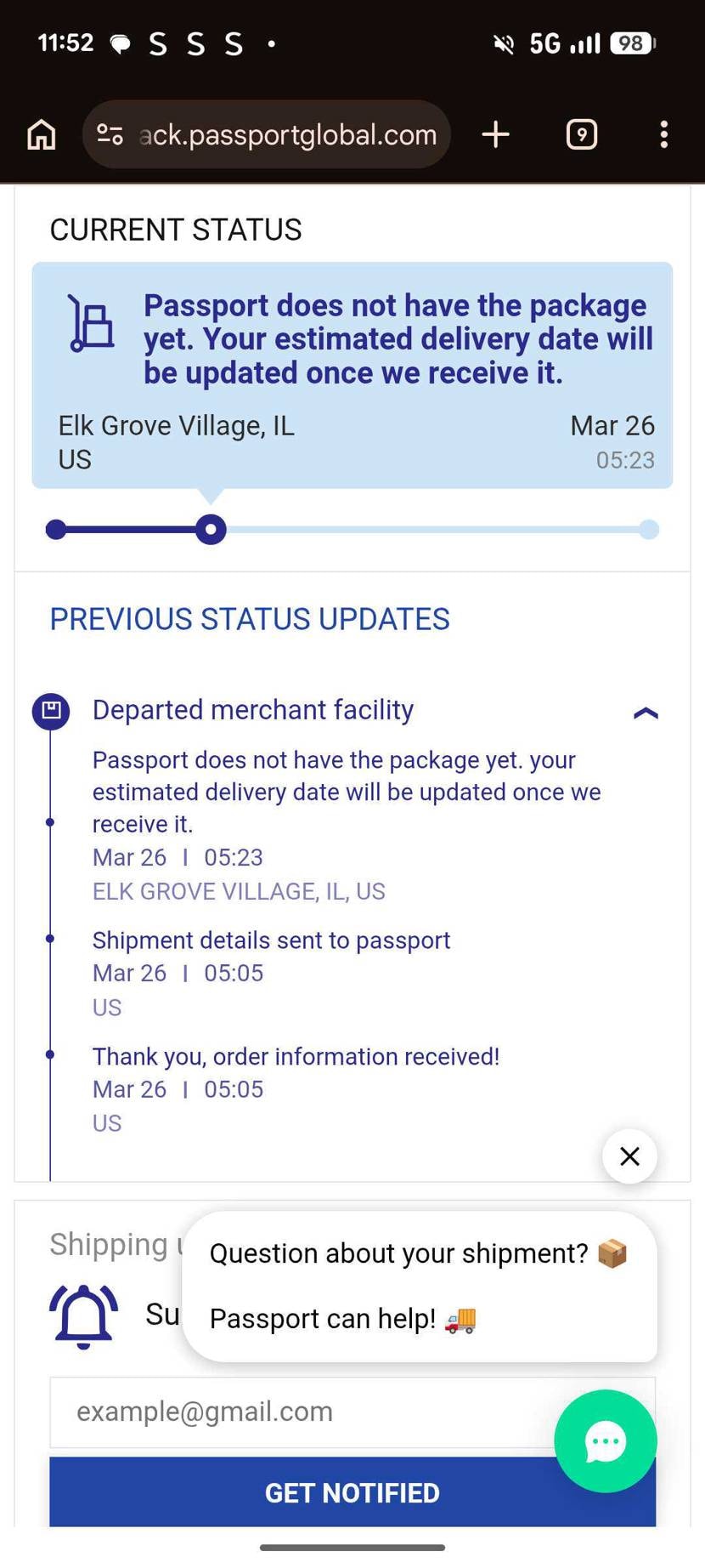 Passportとかいう業者遅すぎません？VAAで当選した方もう届き始めてるのに