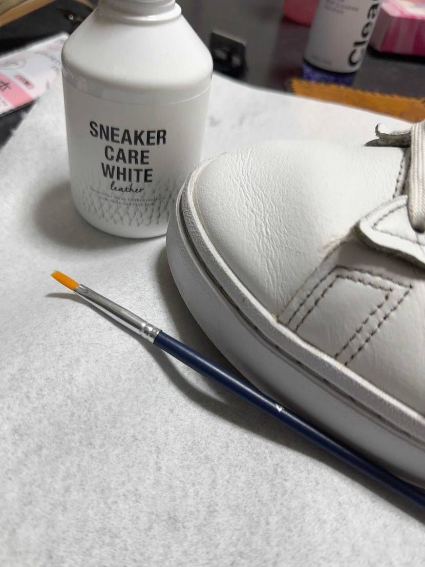 NIKE再度のリペアチャレンジ。（リペア後）

adid