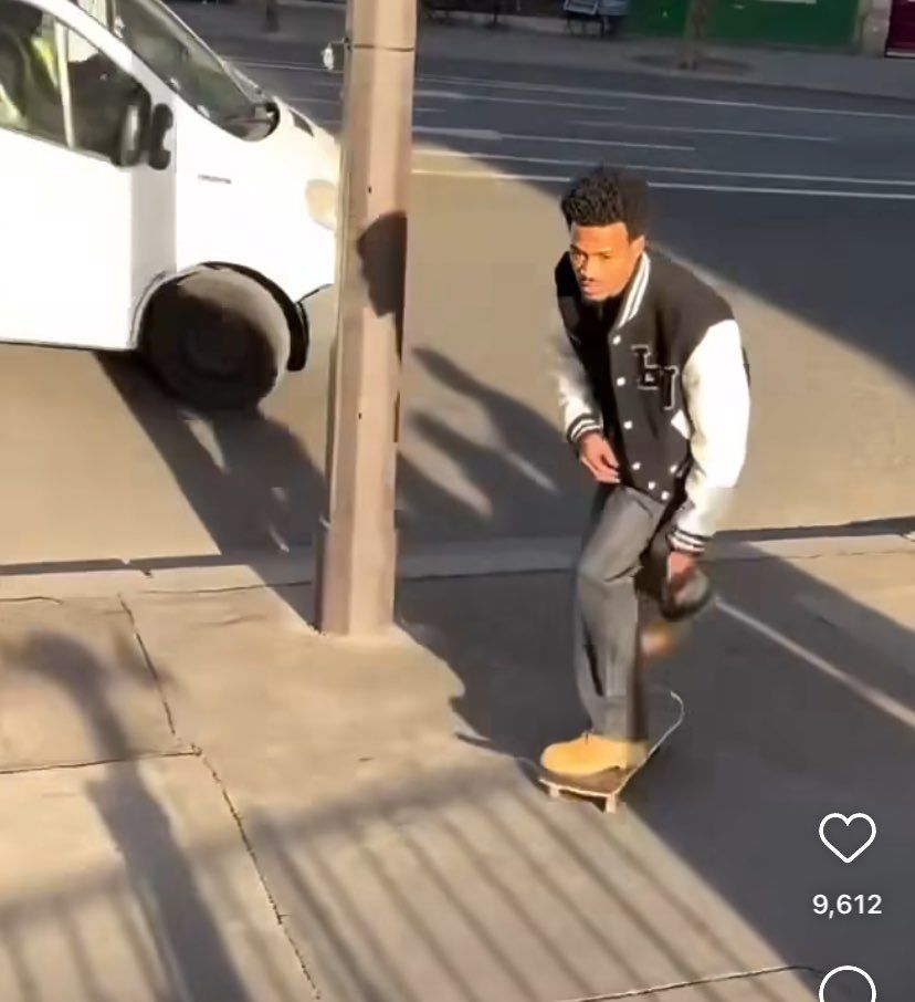 LV X ティンバーのブーツで滑るタイショーン先輩