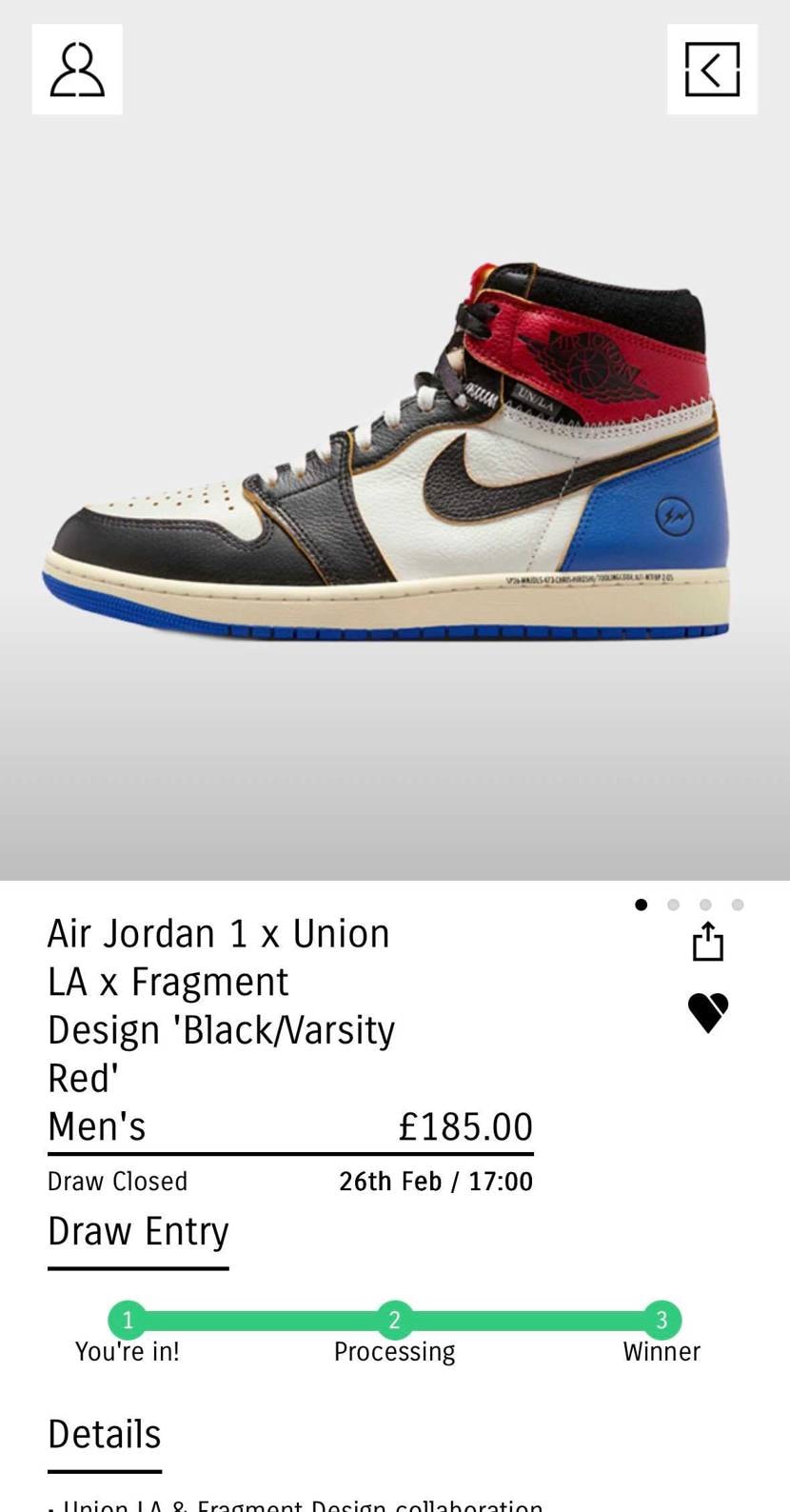 何と！当選していた😳
明日のUNIONの結果も期待したい🙏