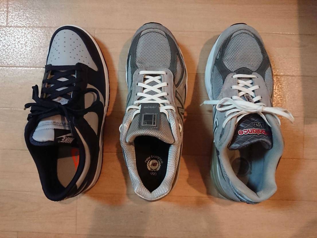 ガウショさんへ

左からダンク、v4、v3です。
参考になるか分かりませんが大き