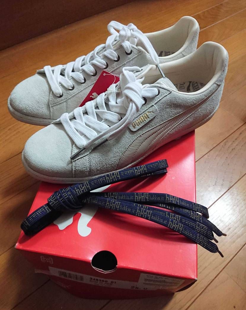 【実家探索3】
メイドイン○○ ③
日本製のPUMA ファーストラウンドLo