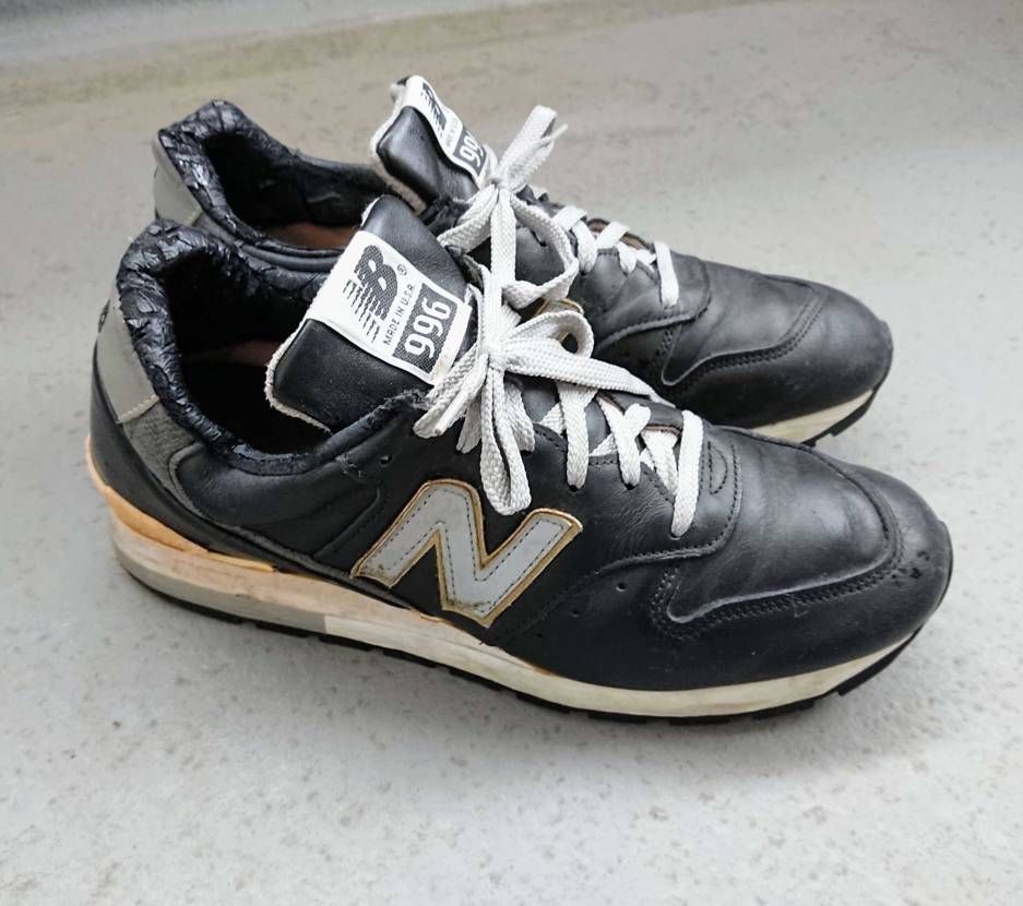 【実家探索3】
NB M996GB
履き口が溶けてますがな…💦
ブラックの