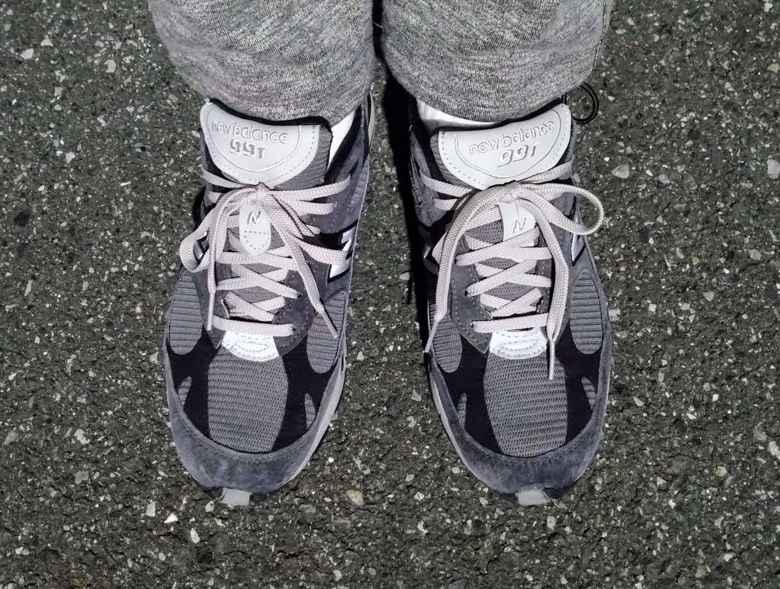 【夜さんぽ8】
⚽代表戦前に🍕買い出し
米製991DGで