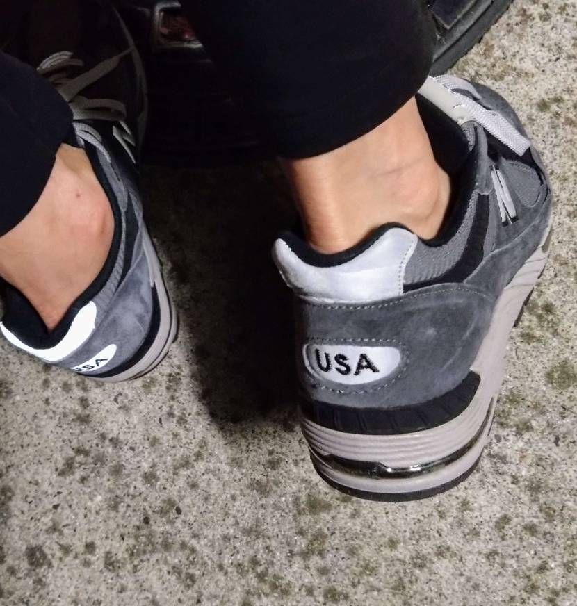 【ベテラン👟⑦】
以前も投稿したMIUの991をフミフミ
まだまだイケそう