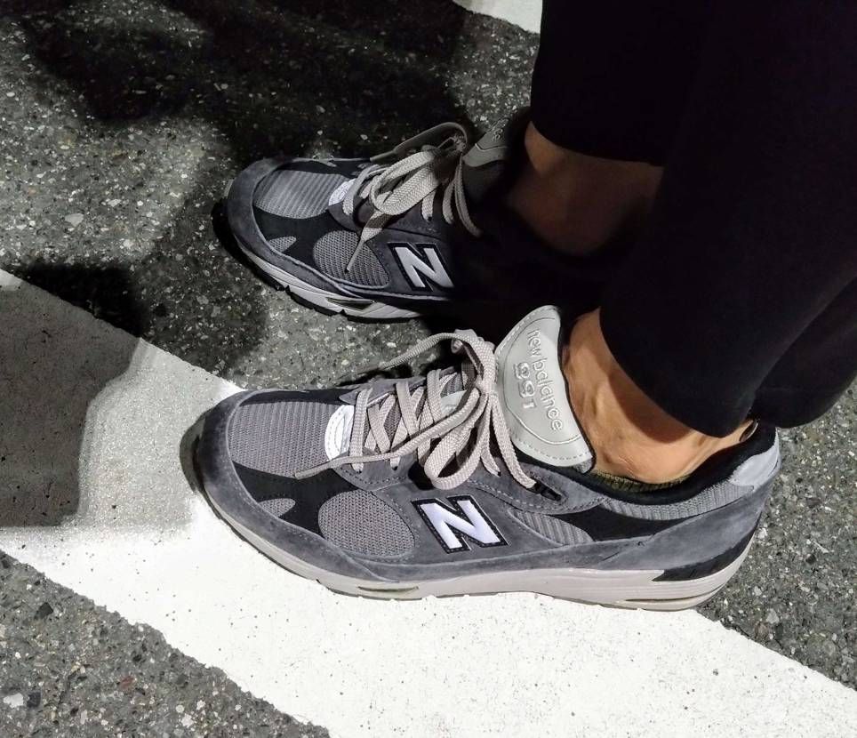 【ベテラン👟⑦】
以前も投稿したMIUの991をフミフミ