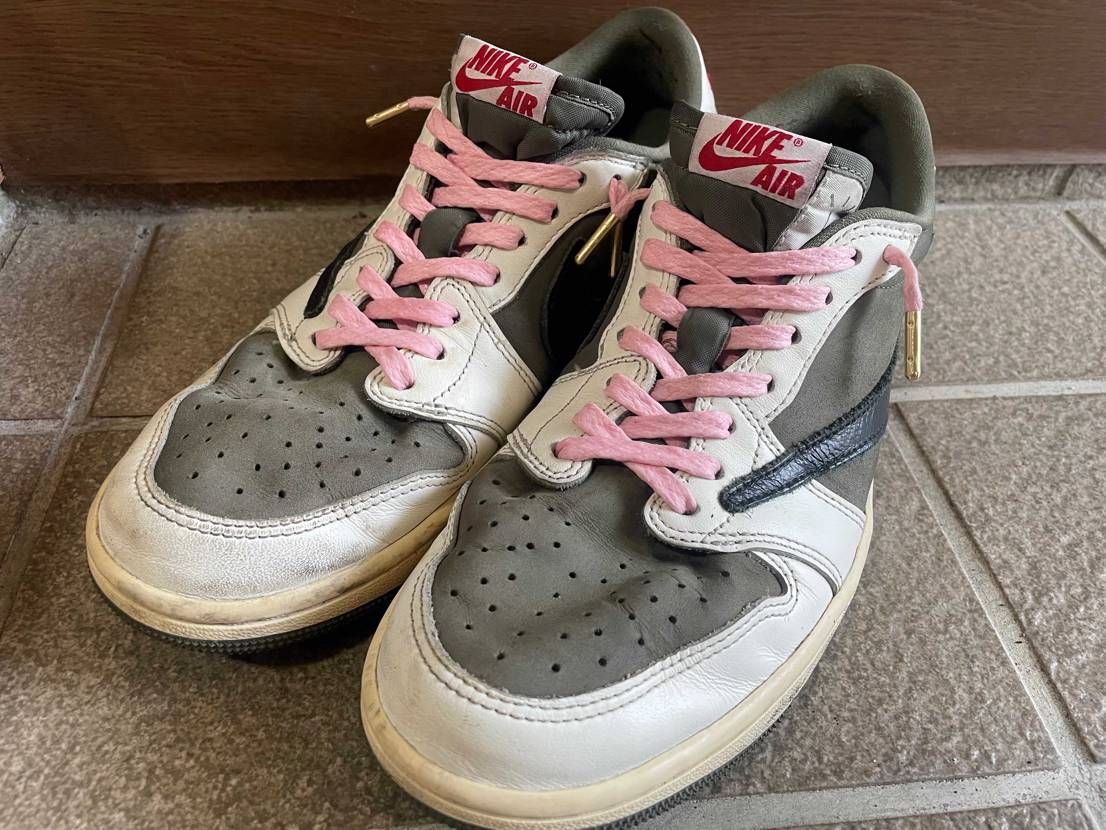 元々付属してたピンクシューレースがボロボロになったので
T.S.BRANDさん