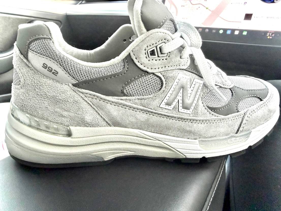 kith×New balanceのWhiteは昨日届きました