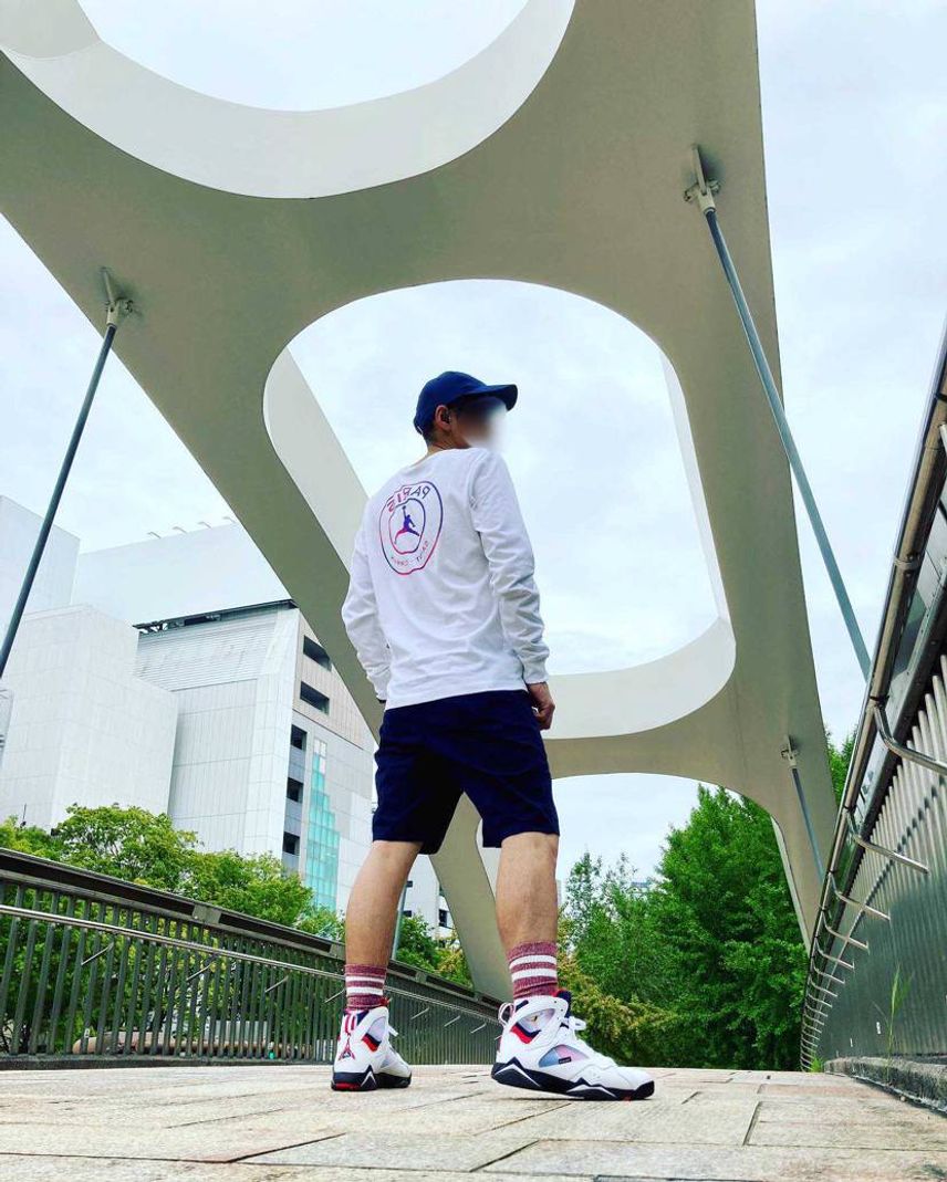 散歩してきたので写真追加!
このAJ7は素晴らしい✨
PSG×AJっ
