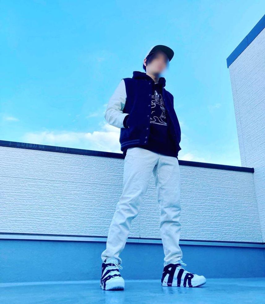 NIKE AIR MORE UPTEMPO WHITE/BLACK/UNIVER