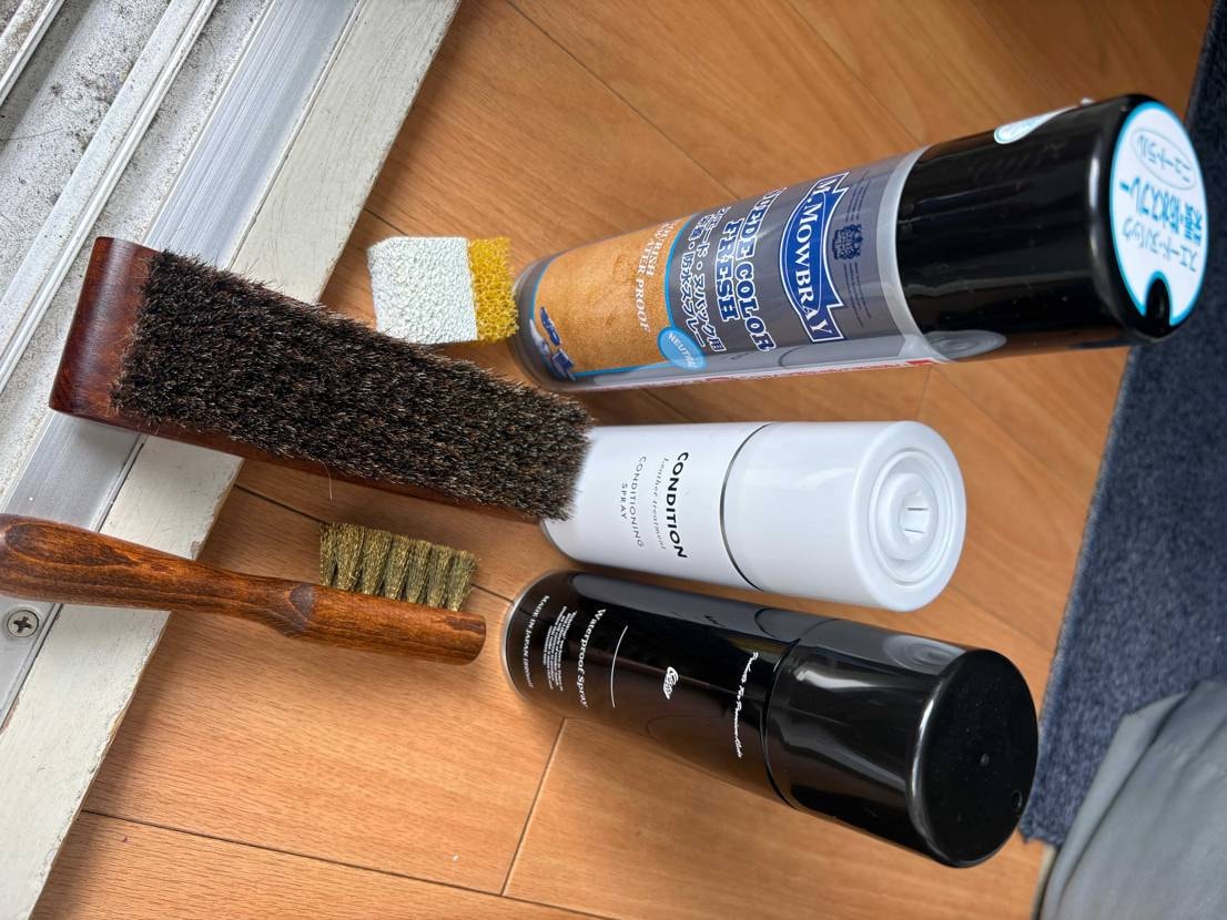 今日は天気が良いので990メンテナンス。
ブラッシング
