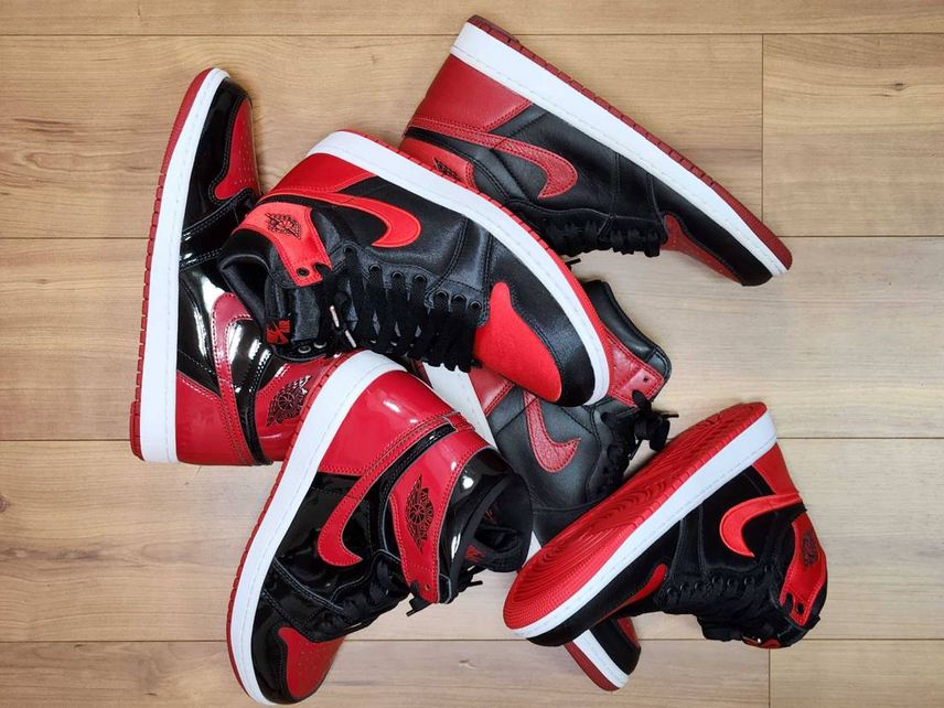 Jordan 1 Bred "banned"
Patent
Satin