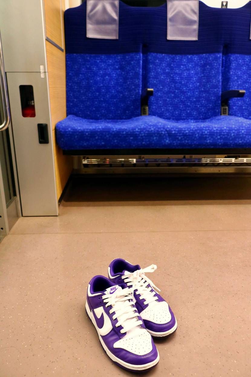 ダンクはやっぱり散歩シューズには向かない😅
昨日昼から夕方まで履いたら今朝ま