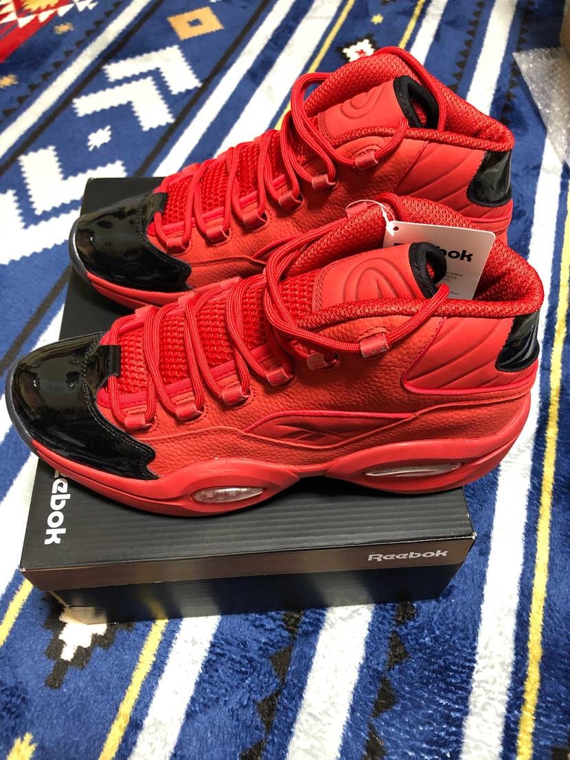 AJ11のブレッド我慢して買ったReebok questio