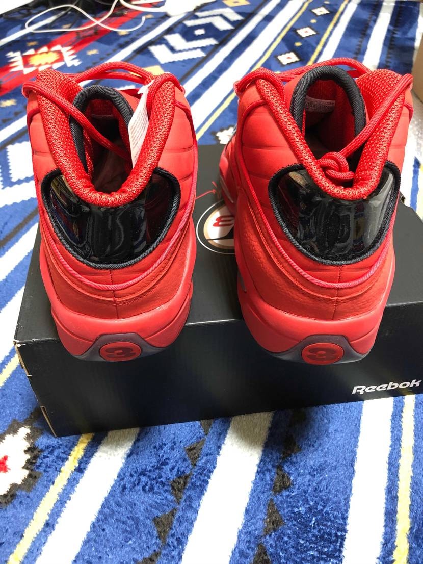 AJ11のブレッド我慢して買ったReebok questio