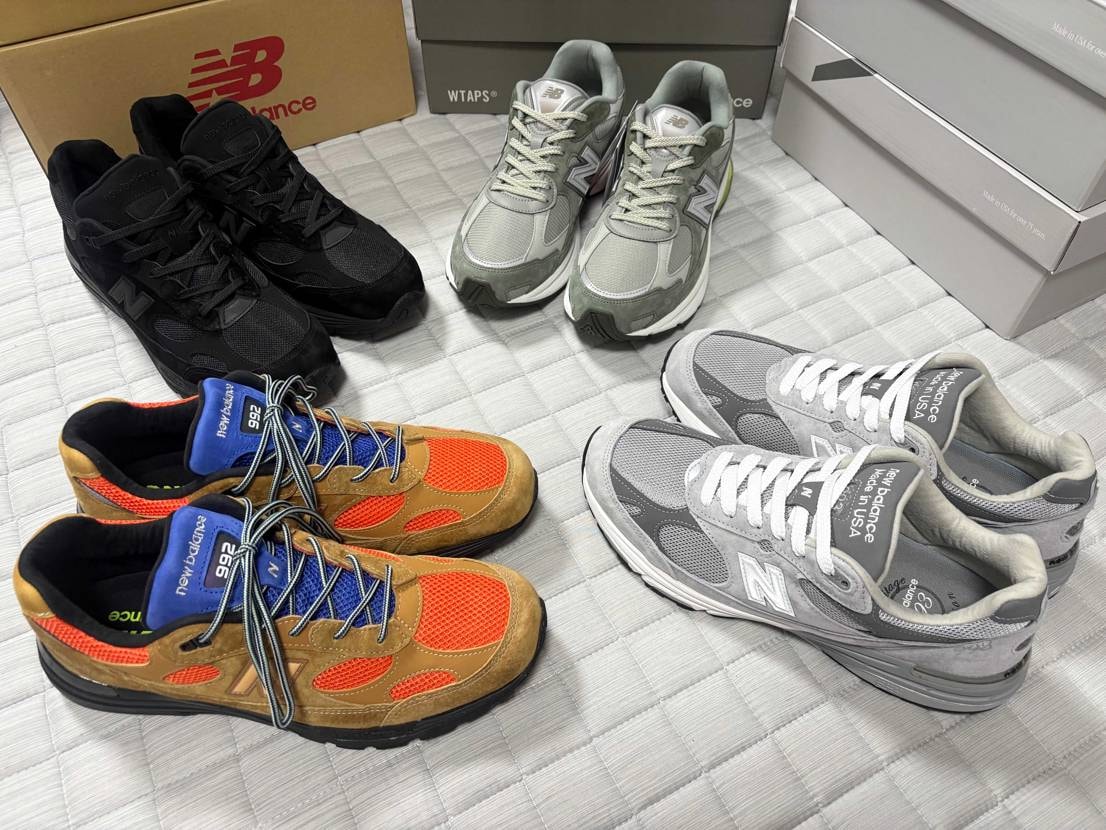 実はニューバランスも好きなんです。
特に992、993が大好物です😍
kit