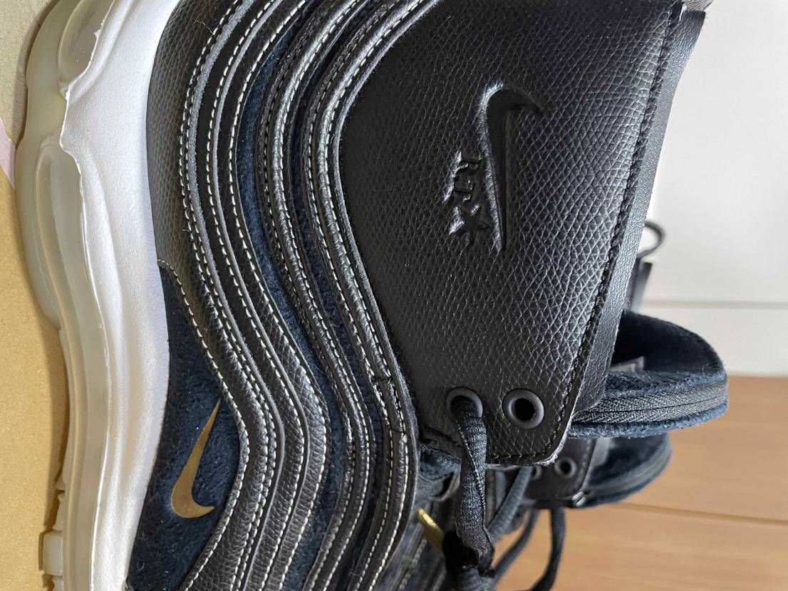  NIKELAB AIR MAX 97 MID RT BLACK/METALLI