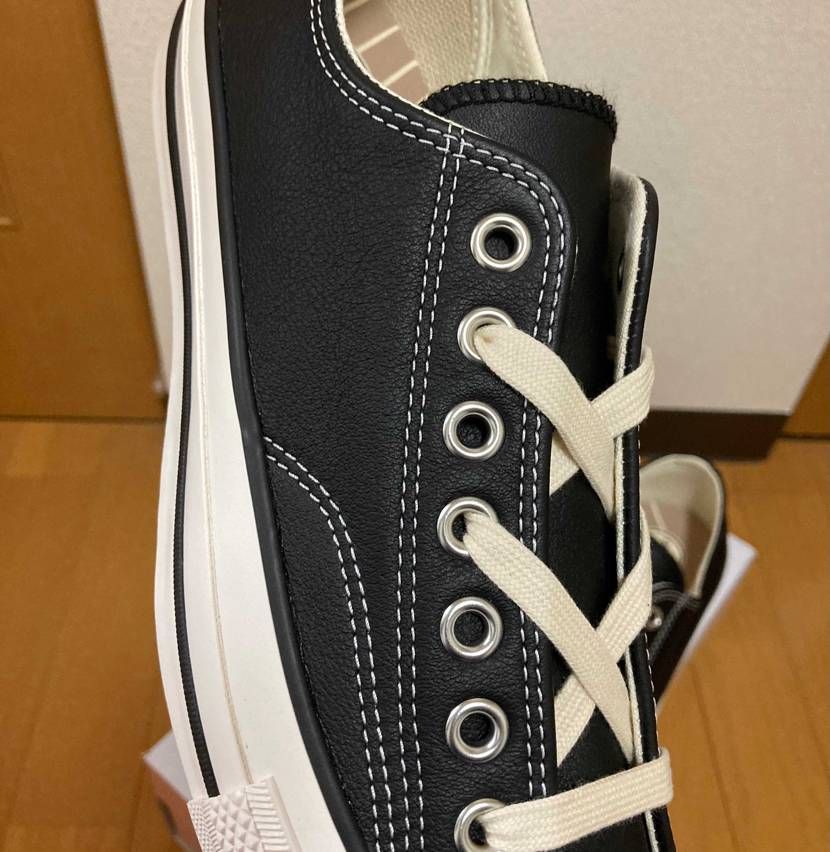 26.5を手放して27を2足目購入😤
今回はややシボ、シボシボ細かめの個体でし