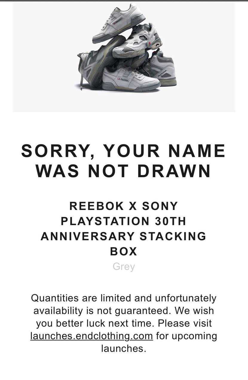 落選メールきた。