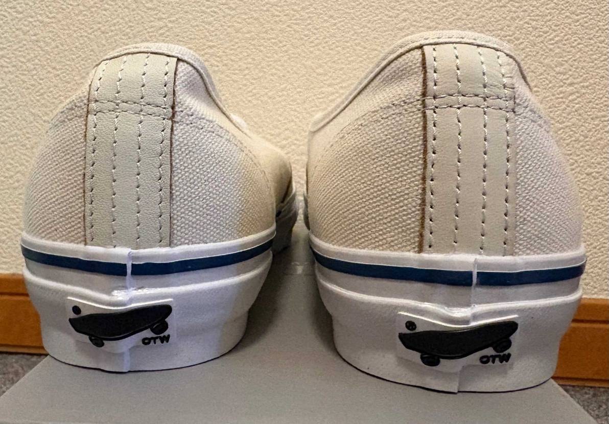 OTWオーセンティック届きました。
初OTWです。VANS