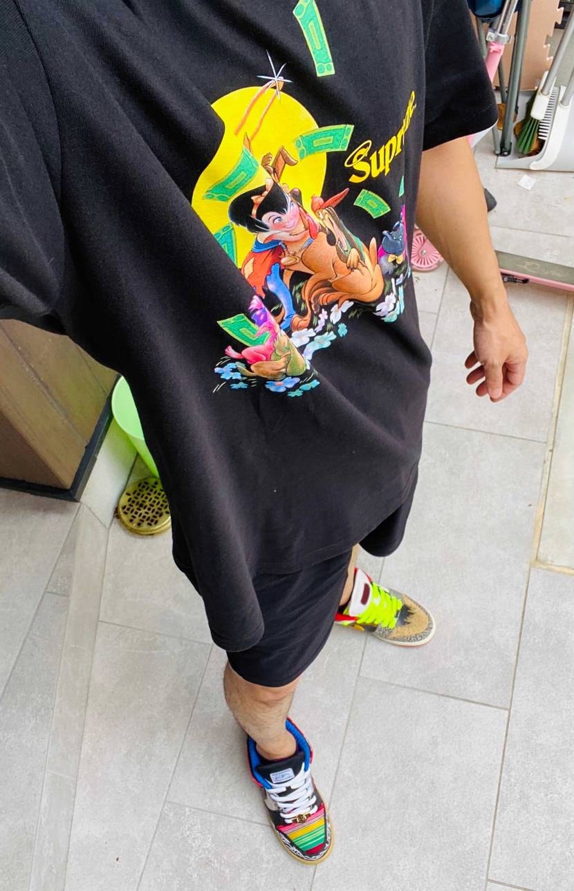 こんちは〜⛅️😎🙌

朝一👕来ました&着ました🤣www
誤ってL買ってしま