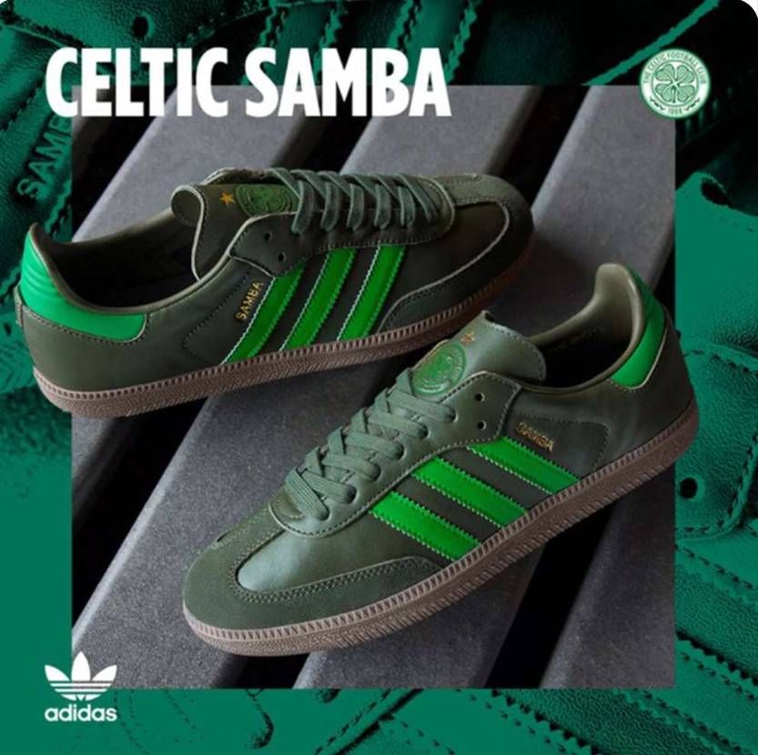 🍀 アディダス x セルティックfc  セルティックサンバ
出たの知らんかった