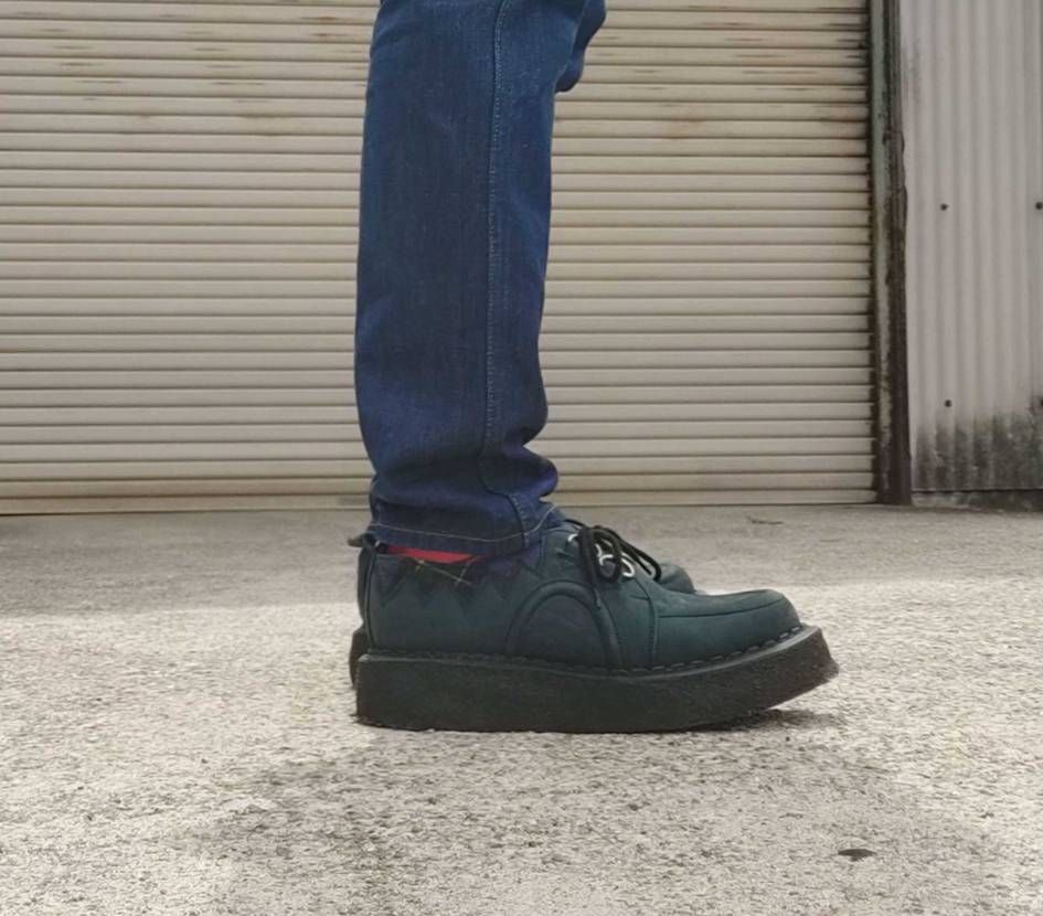 GEORGE COXで栄へやっぱり重いしクッションも無いが、今の気分はコレ👍柏餅