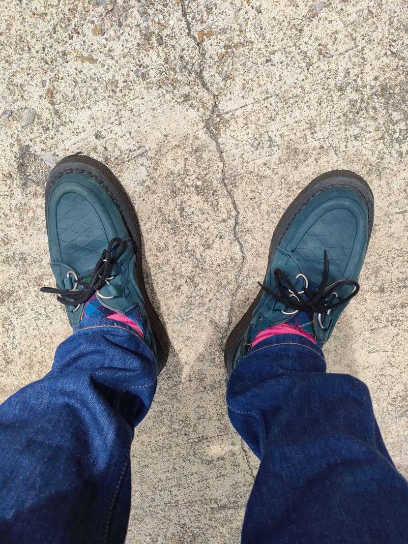 GEORGE COXで栄へやっぱり重いしクッションも無いが、