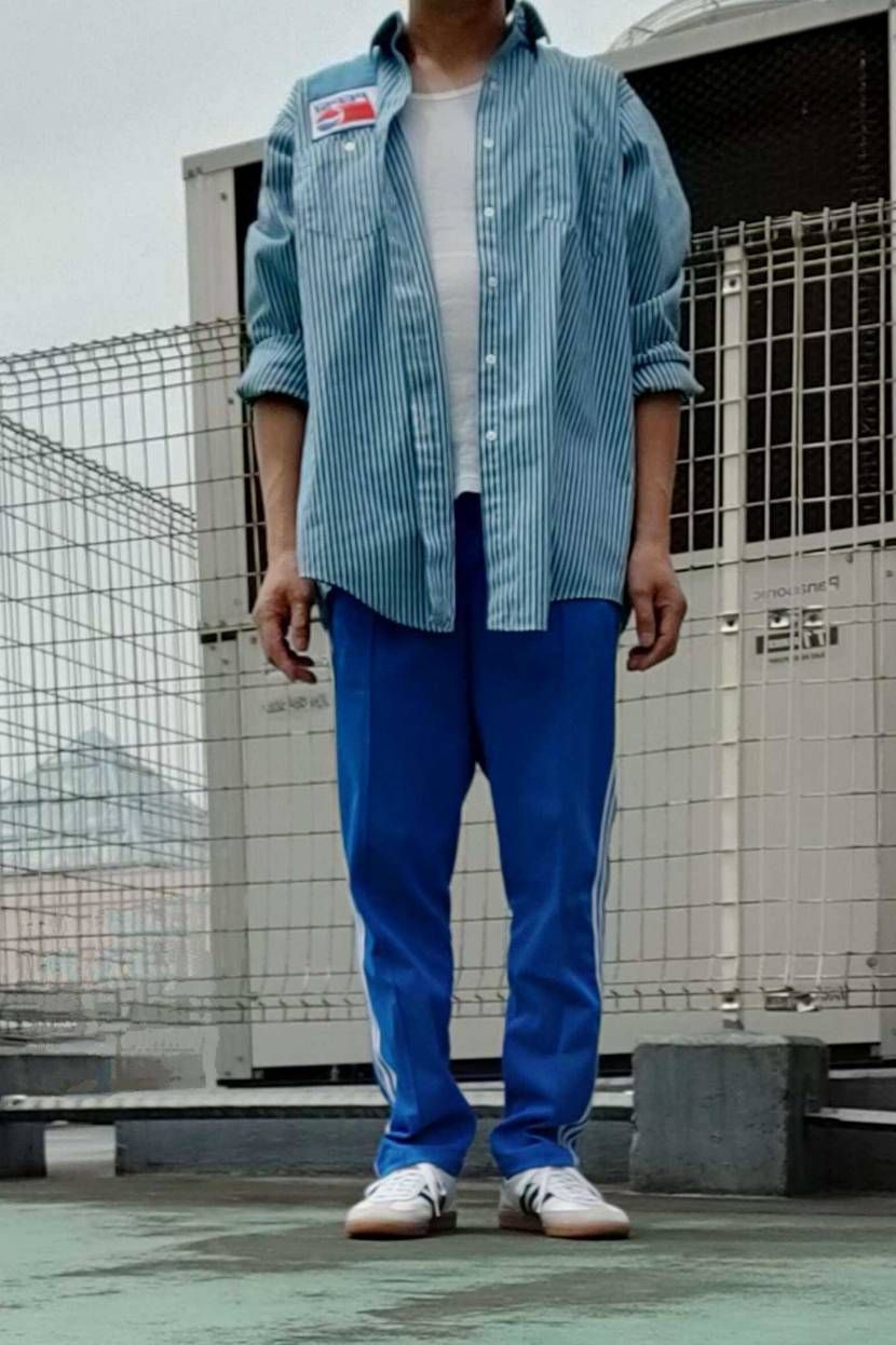 ほぼ見切り発車買ったBLUE VERSION モントリオール トラックパンツ!!