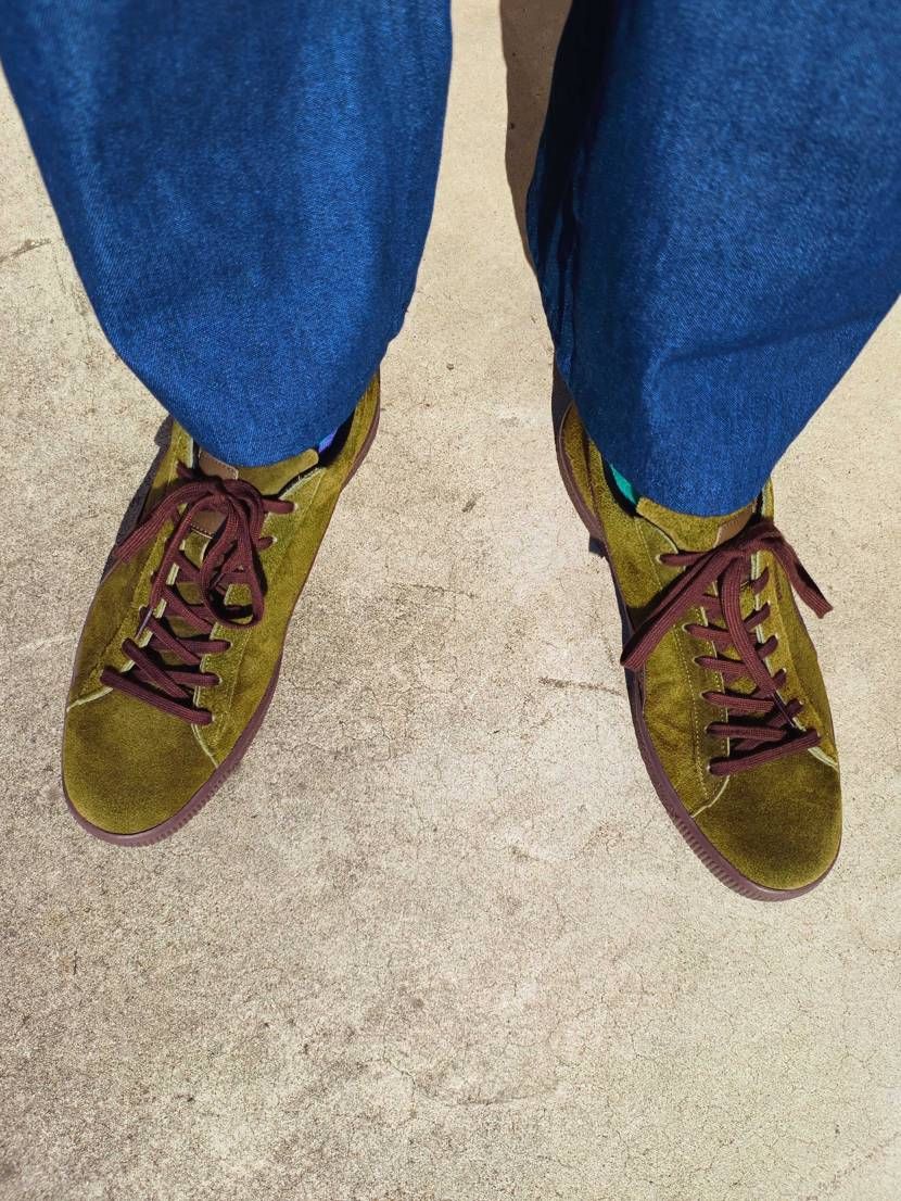 やっぱりコレは良い!!
履き込みによる変化が楽しみな1足😊