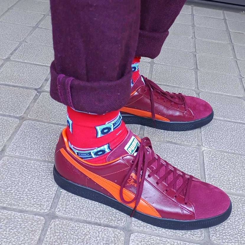 clyde blackpanther
試し履き✋硬いレザーかと思ったが意外と馴