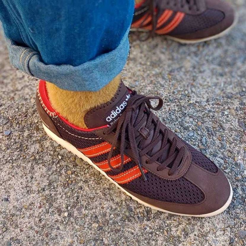 Wales Bonner × adidas SL72✨
インソールつるつるなの