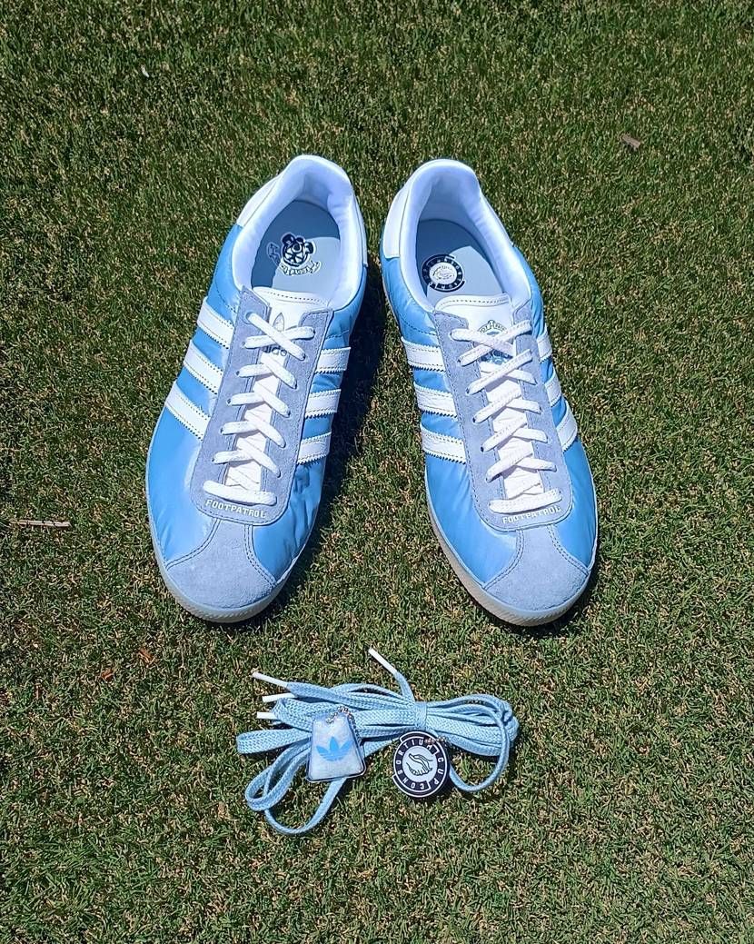 adidas GAZELLE 85 FOOTPATROL👟

ナイロンにシン