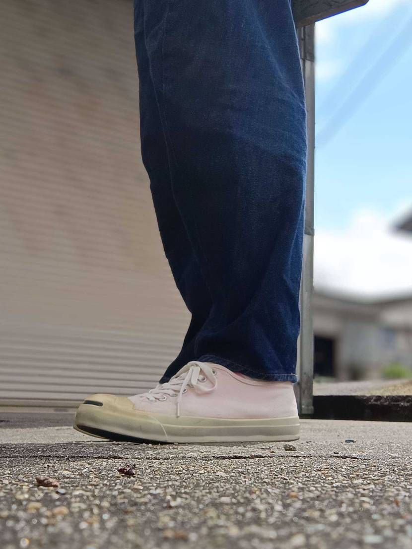 暖かくなってきたので久しぶりのジャックパーセル🌸