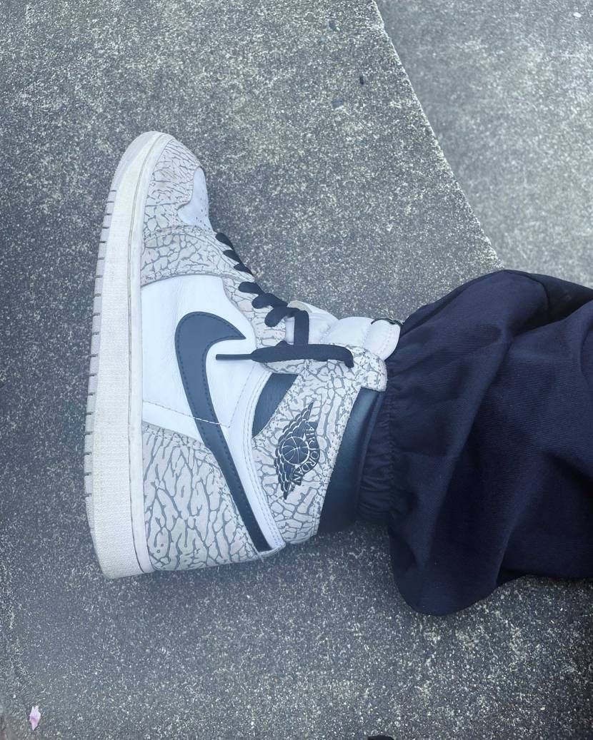 去年の冬に念願のAj1White cement1足目を購入。
あの嬉しさの余韻