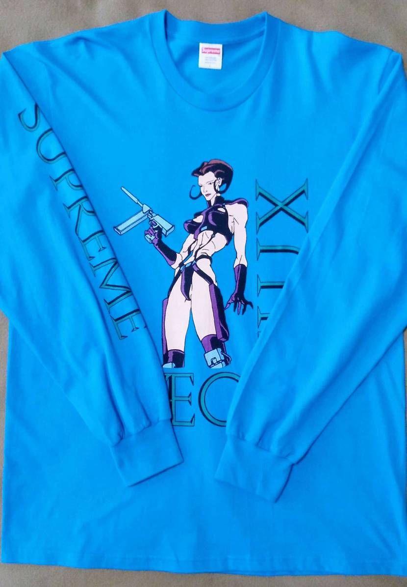 コレクション整理の為、SupremeのロンTを二種類出品させ