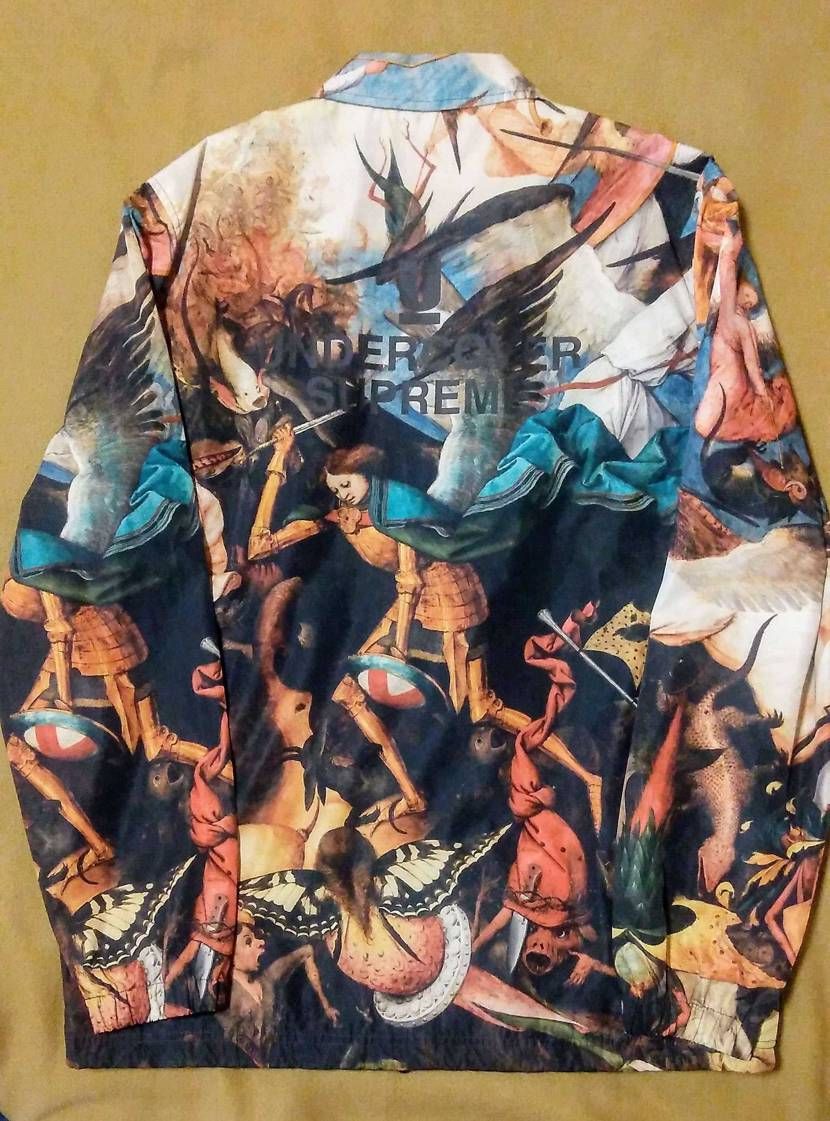 Supreme のコーチジャケットを出品させて頂きました!
