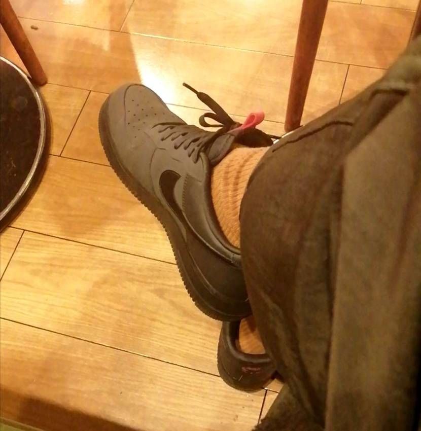 SBで盛り上がりを見せる最中、NIKEストアでお馴染みのこれ