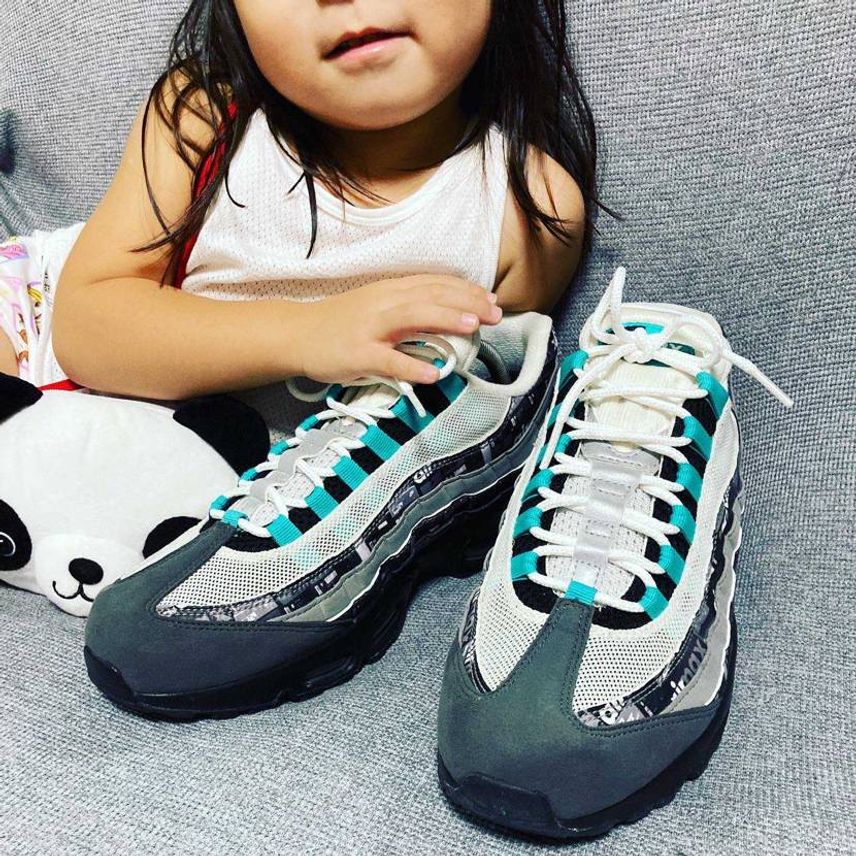 AM95JADEカラー👟
やっぱかっけ。
娘氏もお気に入り♡
AM90
