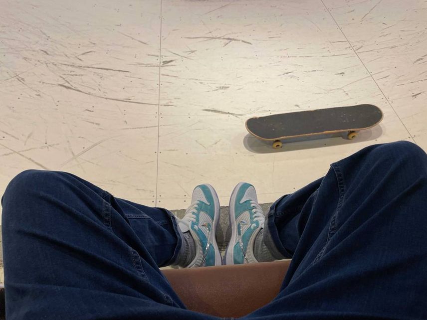 🦙初1日2連投🦙
午前は車の点検、午後は子どものスケボーレッスン🛹
前