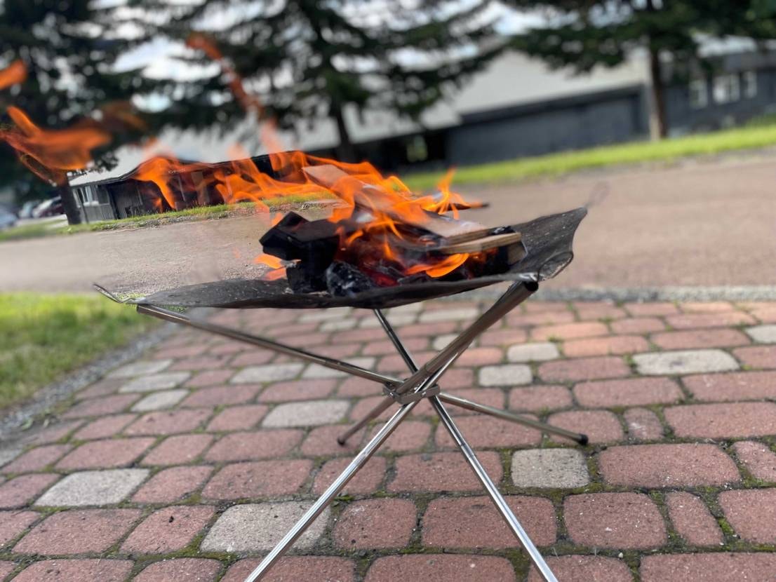 今年初キャンプ🏕️

セールで購入したP-6000で今季