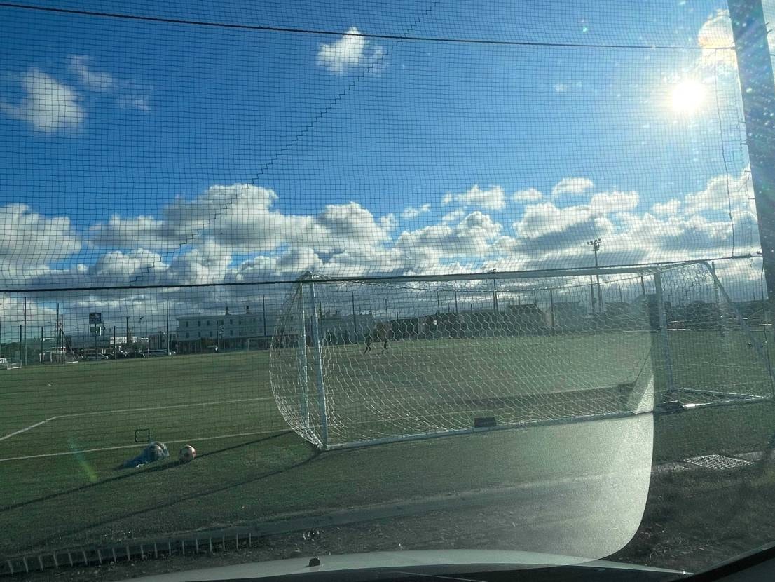 本日の午後🦙

次男のサッカースクールに来ました⚽️
